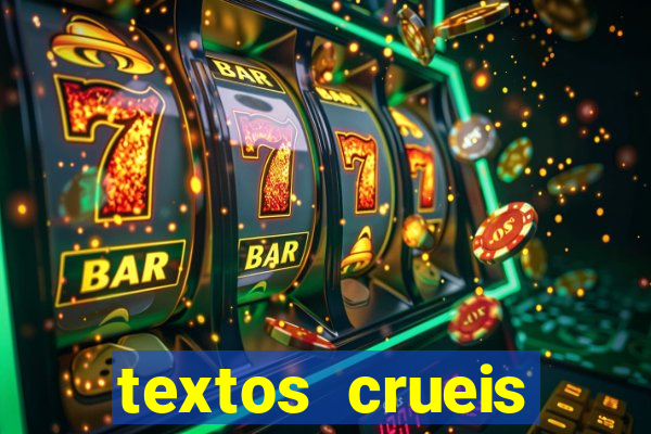 textos crueis demais pdf